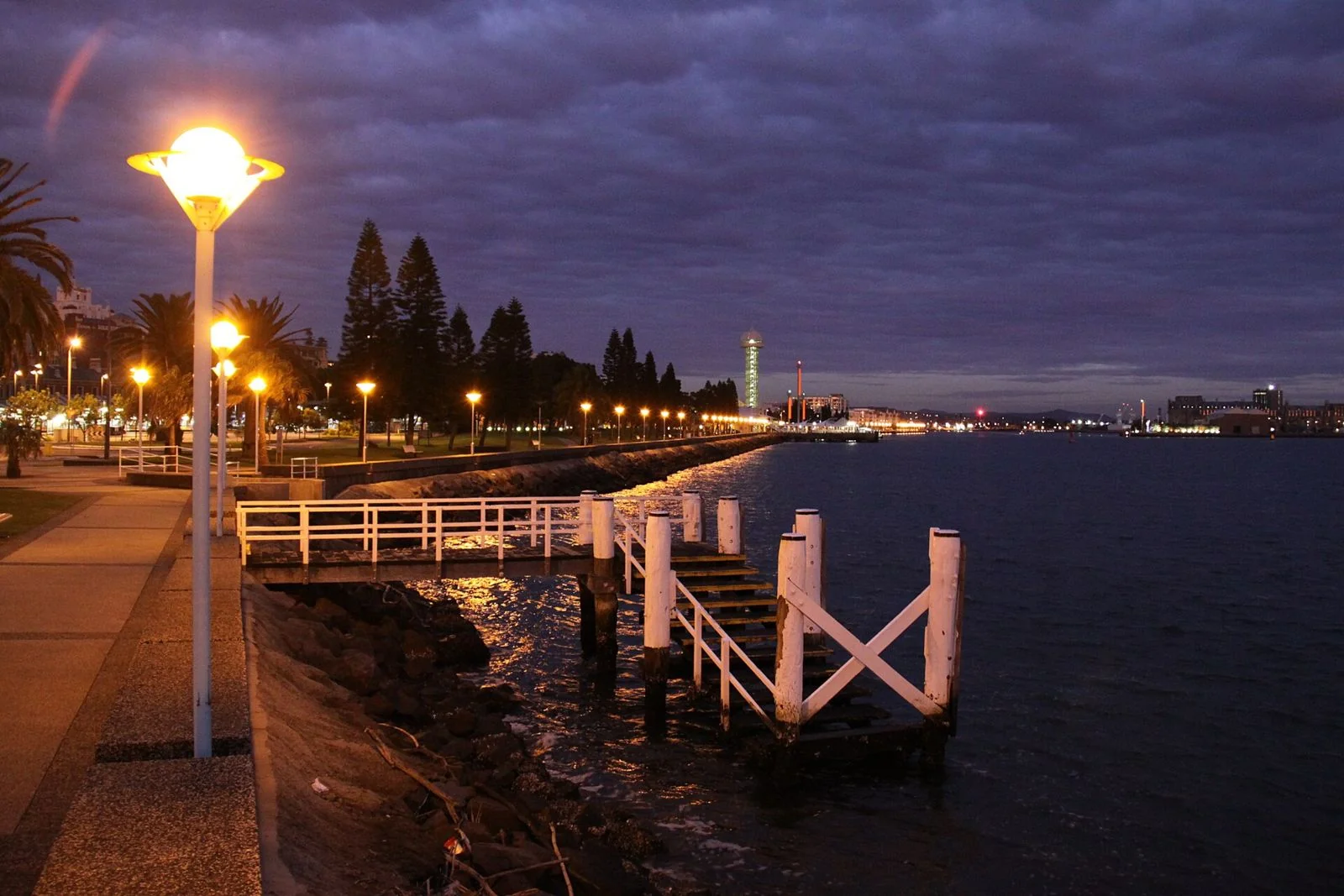 Newcastle Harbour and the Honeysuckle waterfront