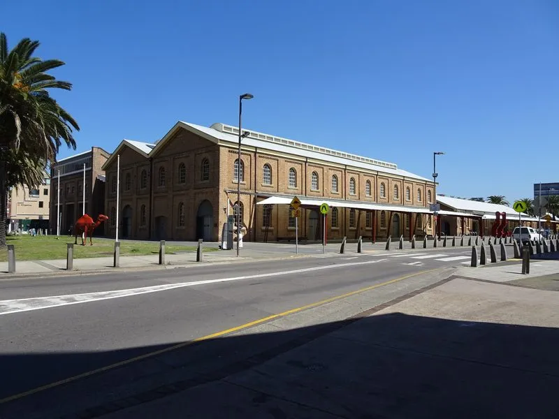 The old Honeysuckle railway workshops, home of Newcastle Museum